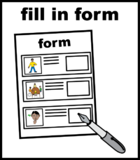 Illustration of a form