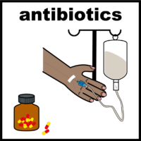illustration of antibiotics