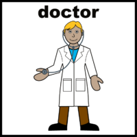 illustration of a doctor